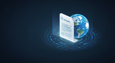 Secure global transactions with smart contracts for innovative business solutions and transparent, decentralized blockchain technology ensuring trust and automation