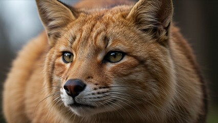 Closeup of Wildcat Face