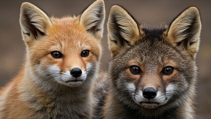 Fox Pair CloseUp