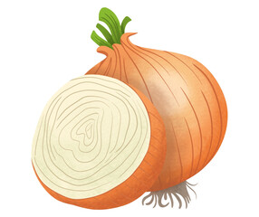 vector illustration of a pumpkin