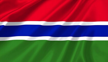 Obraz premium flag of The Gambia