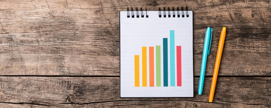 financial planning with budget strategy and financial roadmap. Chart labeled Monthly Budget Targets Yearly Financial Vision
