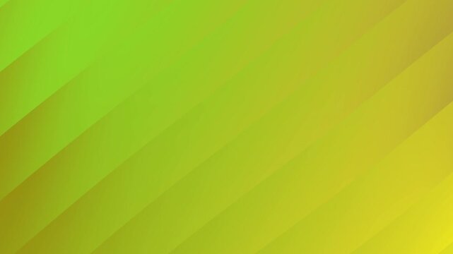 Video green and yellow gradient background with diagonal stripes create a visually appealing modern video asset.