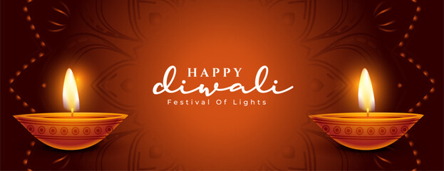 happy diwali religious brown wallpaper design