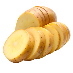 Potato isolated on transparent background