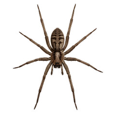 Detailed Spider Illustration arachnid arthropod invertebrate animal nature bug wildlife creature creepy crawling fear scary poisonous isolated backdrop