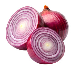 Onion isolated on transparent background