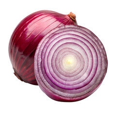 Onion isolated on transparent background