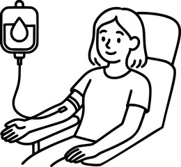 blood donation day sign, symbol, vector, art