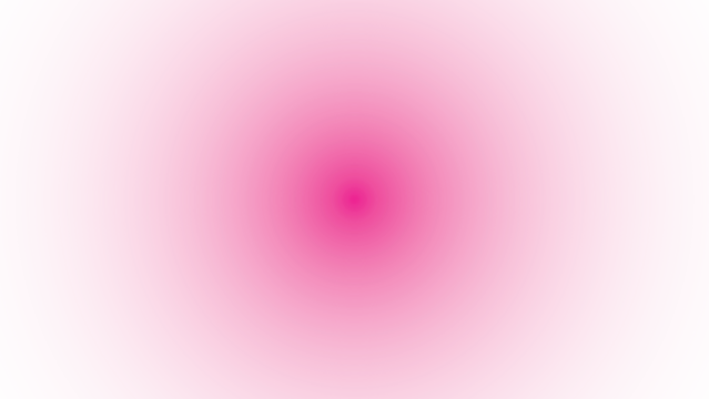 Bright pink to white radial gradient background isolated on a transparent background abstract