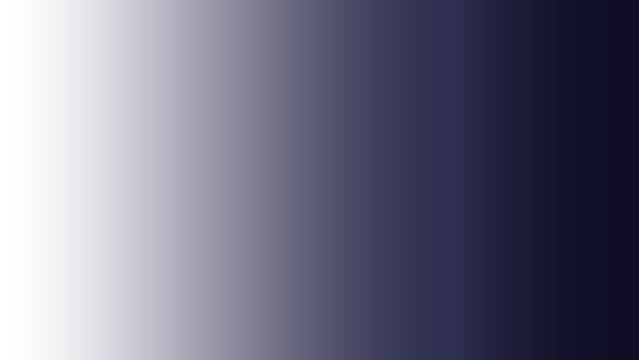Gradient of white to deep blue fading from left to right isolated on a transparent background abstract