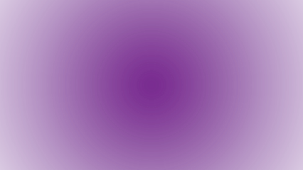 Smooth gradient of purple to white with soft edges isolated on a transparent background violet lavender