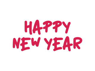 Fototapeta premium Celebrate the New Year with Joyful Wishes and Festive Greetings for Everyone