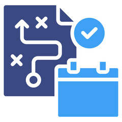 Obraz premium Planning Calendar Icon