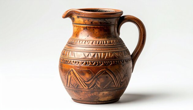 old clay jug