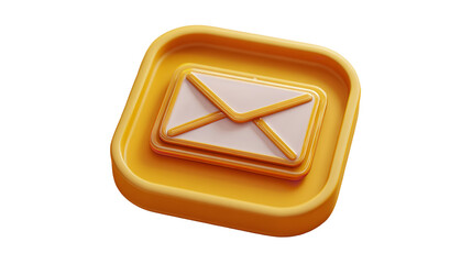 An urgent email icon symbolizing connection and digital communication in a modern tech landscape