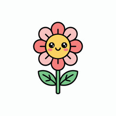 Cute Blossom Kawaii Flower Delight