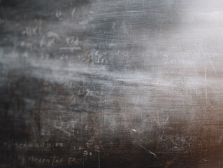 Abstract chalkboard background with faded math equations. Evokes intellect, learning, or unsolved problems. Great for education, science, or creative concepts.