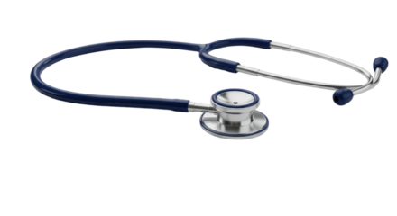 Medical stethoscope transparent background cutout png