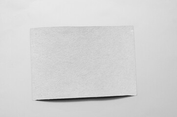 Paper textured background with a transparent photo area featuring a subtle paper overlay effect