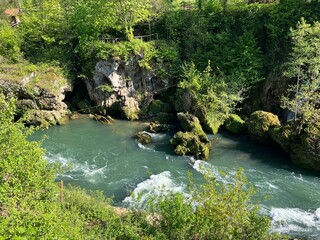 Korana River in Rastoke and Slunj, Croatia - Fluss Korana in Rastoke und Slunj, Kroatien - Rijeka Korana u Rastokama i Slunju, Hrvatska