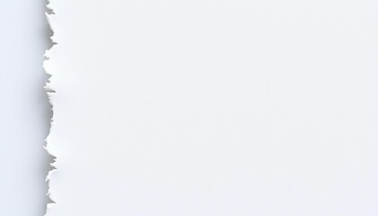 Obraz premium Close-up of deckle edge paper texture showing uneven, fibrous border, invitation, scrapbooking