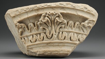 Ancient Stone Architectural Fragment