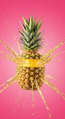 Pineapple Splash - A Tropical Burst of Flavor and Refreshment.