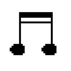 音符のドット絵