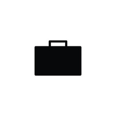 Simple Briefcase Silhouette – Clean Modern Vector Icon