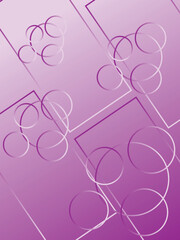 Elegant abstract geometric background with purple gradient with geometric shape. Modern vector illustration for poster, banner, business, cover, web, or digital art and print