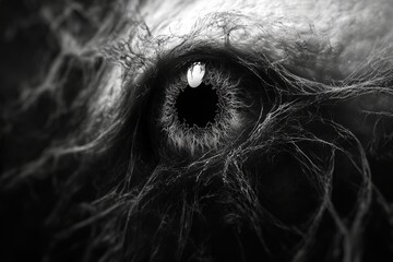 close up of a eye 