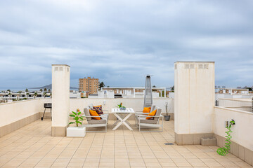 Rooftop Terrace Seating Area