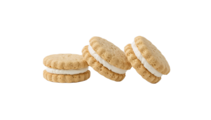 Delicious Cream-Filled Sandwich Cookies A Sweet Treat for Any Occasion