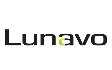 Elegant Lunavo brand logo conveys trust and innovation for your business, a modern design perfect for corporate communications and marketing materials