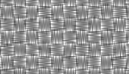 Black and white abstract and grunge lines pattern for sporty background and jersey design. Fully editable vector element. Vector Format Illustration 