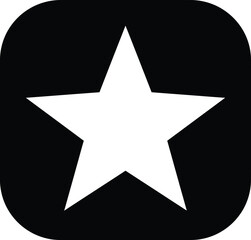 White star shape vector graphic scalable eps illustration icon symbol element for design projects