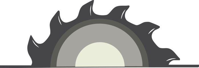 vector illustration of a halve gear or garari set, bike chain key half set