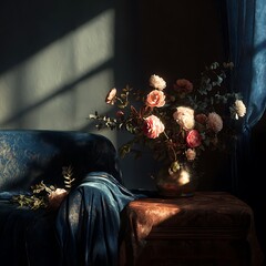 interior of a bedroom