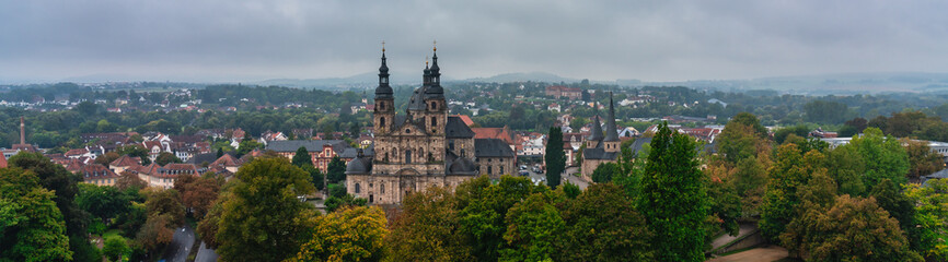 Fototapeta premium Fulda Panoramablick
