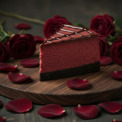 red velvet cheese cake