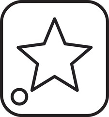Star vector icon illustration scalable eps graphic for versatile design applications