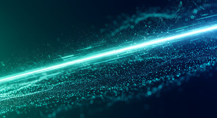 A nighttime view of Earth, showcasing illuminated continents against the dark space.