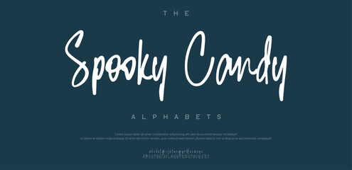 Hand drawn vector alphabet. Modern monoline signature script font. Elegant Signature Font. Best Alphabet Beautiful Calligraphy Signature Font