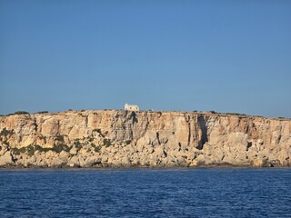 Distant Church in Malta 