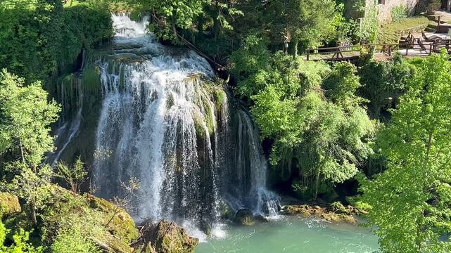 Rastoke Waterfalls or Slunjčica Waterfalls (Slunj, Croatia) - Rastoke-Wasserf&auml;lle oder Slunjcica-Wasserf&auml;lle (Slunj, Kroatien) - Slapovi u Rastokama ili Slapovi Slunjčice (Slunj, Hrvatska)