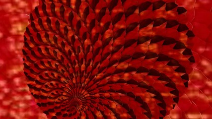 Hypnotic Red Spiral Motion Background. Abstract Fiery Pattern Animation. Red Geometric Tunnel Loop. Vortex of Light – Red Abstract Design. Glowing Red Spiral Pattern in Motion - Powered by Adobe