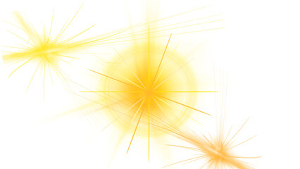 Fototapeta premium Abstract yellow starburst design creating a dynamic and energetic visual effect perfect for backgrounds and creative projects