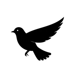 Obraz premium Bird Icon Isolated on White Background