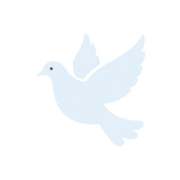 Bird Icon Isolated on White Background